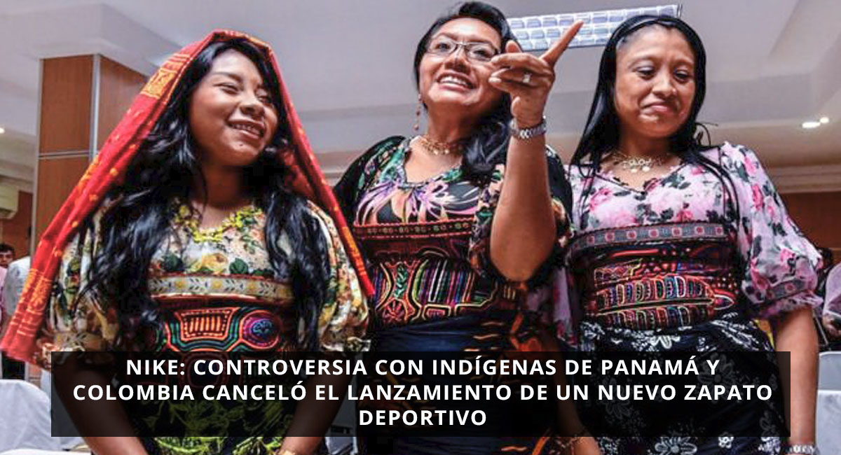 Nike: controversia con indígenas de Panamá y Colombia canceló el lanzamiento de un nuevo zapato deportivo