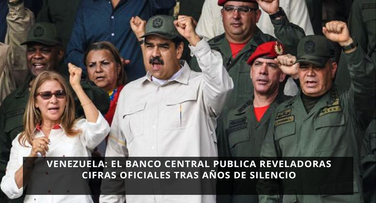 Venezuela: el Banco Central publica reveladoras cifras oficiales tras años de silencio